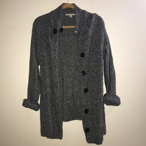 Heather grey cardigan